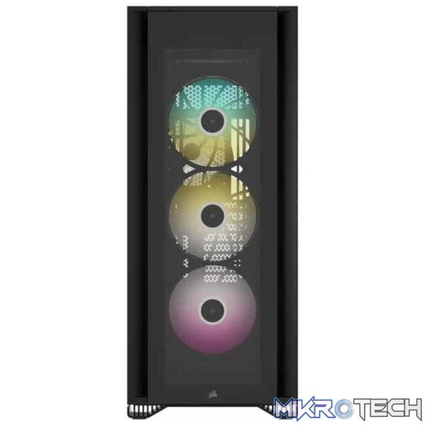 Corsair iCUE 7000X Black RGB Tempered Glass Full-Tower ATX PC Case - Image 2